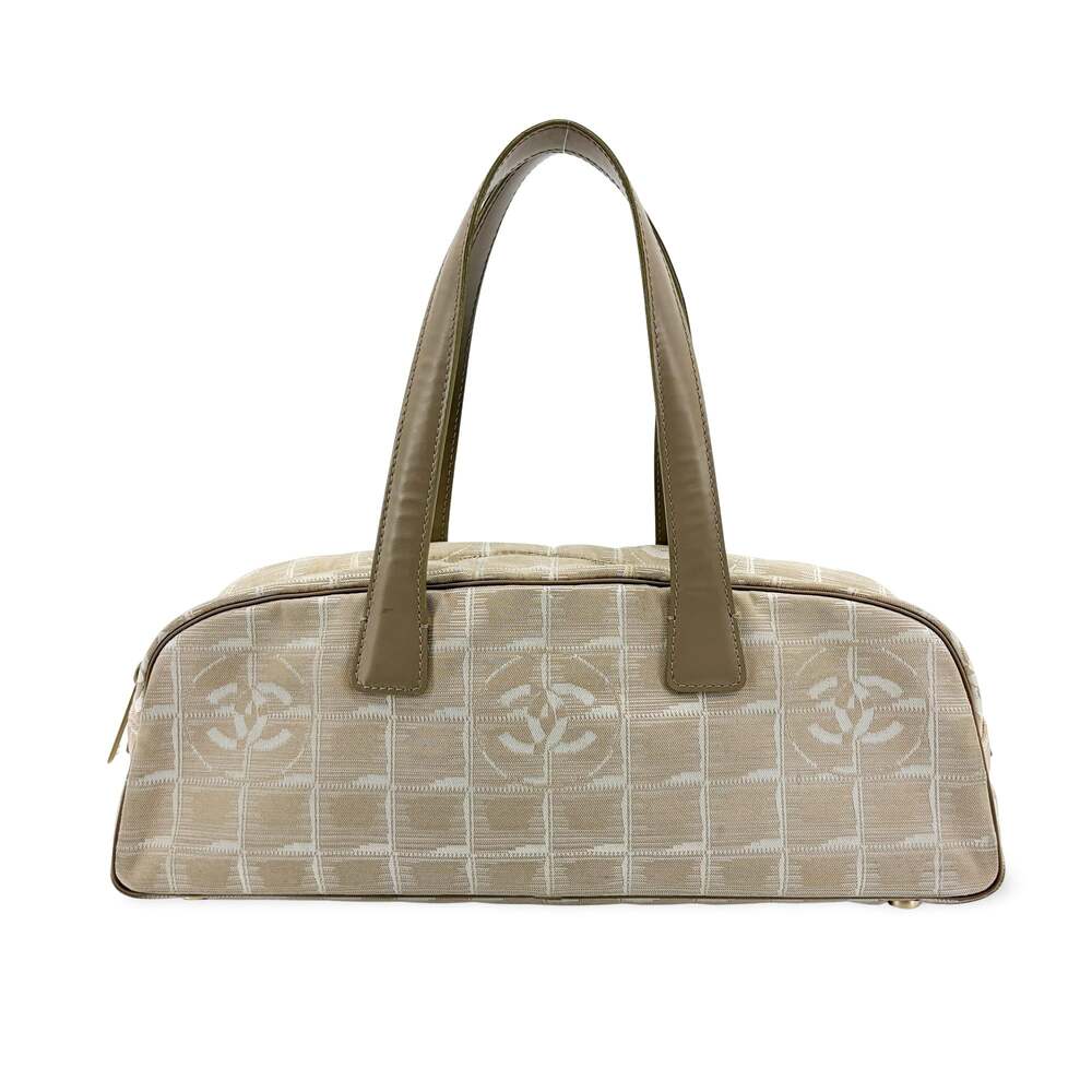 Chanel New Travel Line Bowler Bag Beige #351869F58B